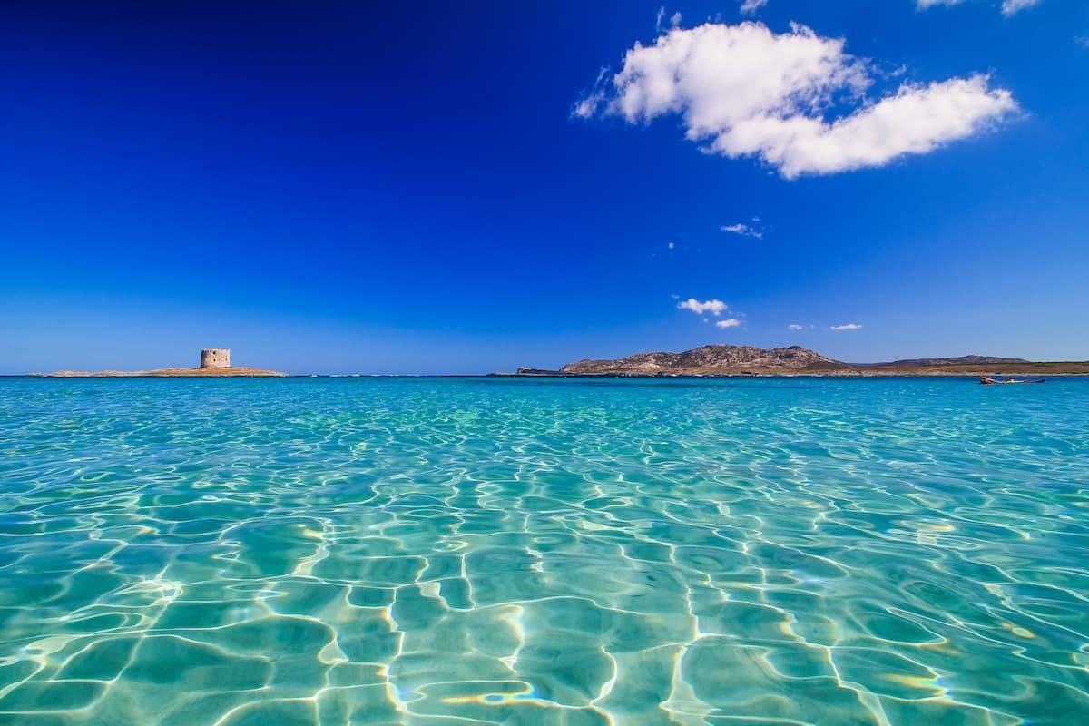 Top 10 Clear Water Beaches - Spiaggia la Pelosa, Sardinia, Italy