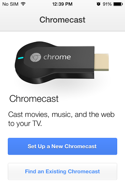 How to use Chromecast on iPhone/iPad?