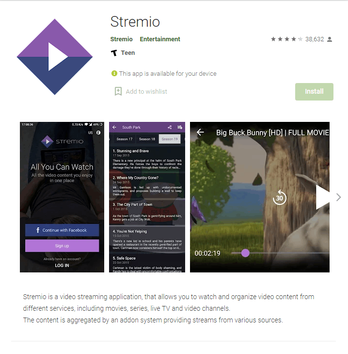 Install Stremio on Android