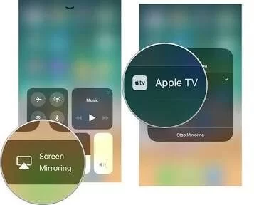 Select your Apple TV